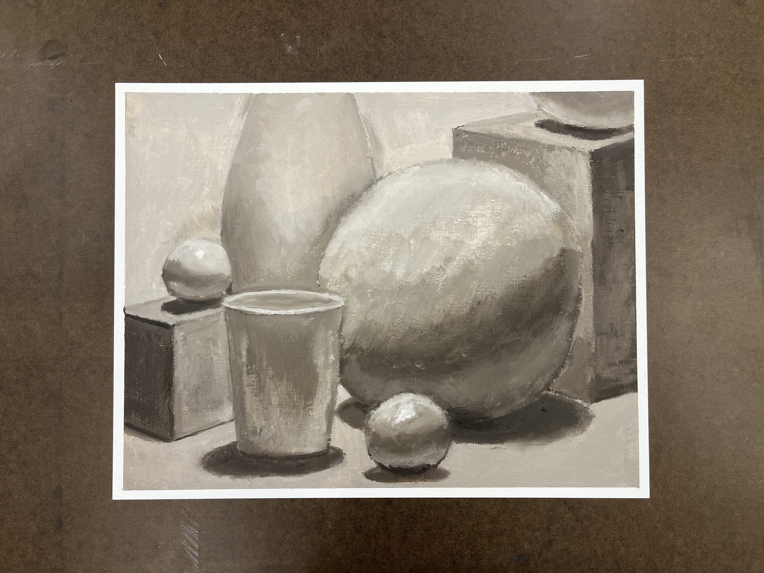 Alla Prima project, 2025, Oil on canvas